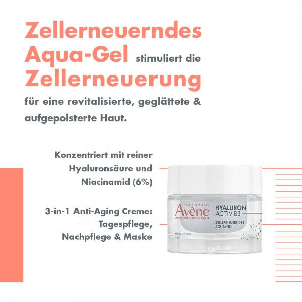 bodyguardapotheke AVENE Hyaluron Activ B3 zellerneuerndes Aqua-Gel Exklusive Angebote