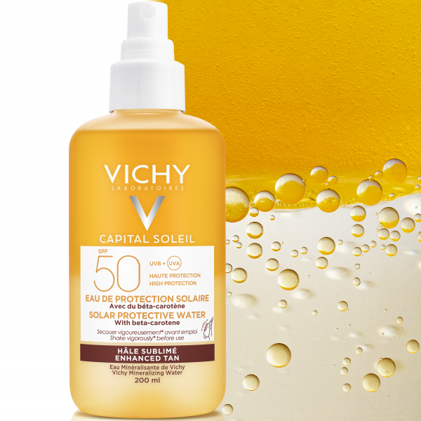 bodyguardapotheke VICHY CAPITAL Soleil Sonnenspray braun LSF 50 Super Sparpreis