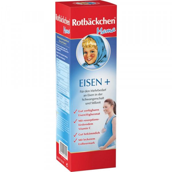 bodyguardapotheke RABENHORST Rotbäckchen Mama Eisen+ Saft