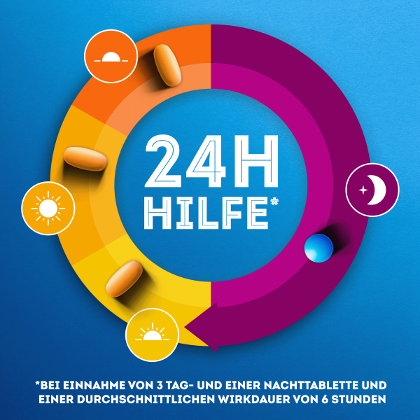 bodyguardapotheke WICK DayNait Filmtabletten Begrenzt auf 3 Tage