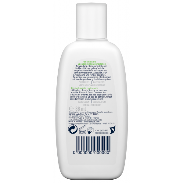 bodyguardapotheke CERAVE feuchtigkeitsspendende Reinigungslotion im Angebot