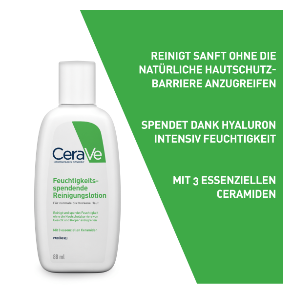 bodyguardapotheke CERAVE feuchtigkeitsspendende Reinigungslotion im Angebot