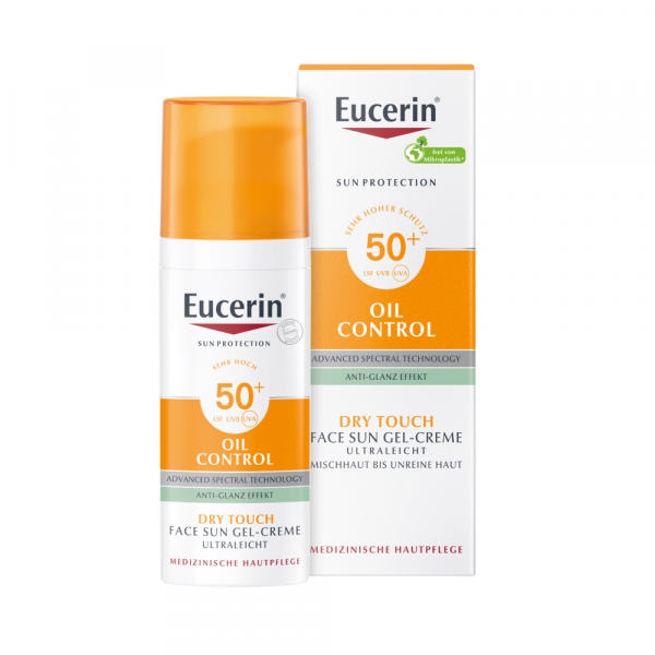 bodyguardapotheke EUCERIN Sun Gel-Creme Oil Contr.Anti-Gl.Eff.LSF50+ Exklusive Angebote