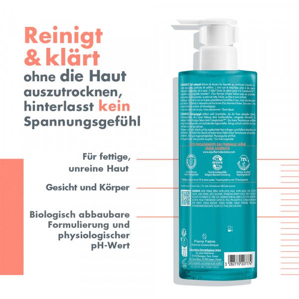 bodyguardapotheke Avène Cleanance Reinigungsgel gegen fettige und unreine Haut Kostenlose Rückgabe