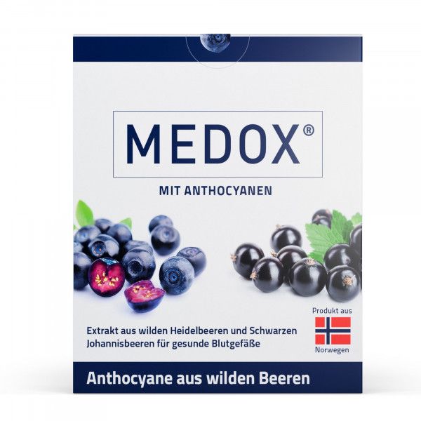 bodyguardapotheke MEDOX Anthocyane aus wilden Beeren Kapseln Nur für heute
