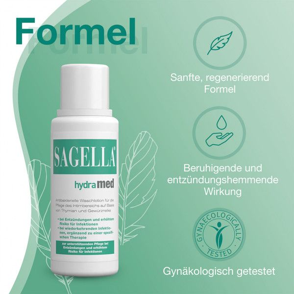 bodyguardapotheke SAGELLA hydramed Intimwaschlotion Sonderangebot der Fabrik