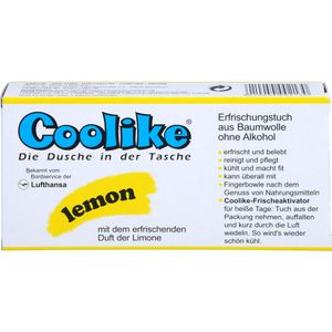 bodyguardapotheke COOLIKE Feucht Tücher lemon BW