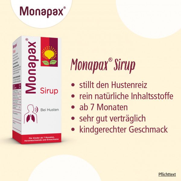 bodyguardapotheke MONAPAX Sirup bei Husten und Keuchhusten 2025