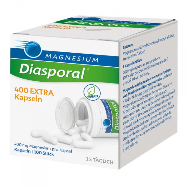 bodyguardapotheke MAGNESIUM DIASPORAL 400 Extra Kapseln Rabatt