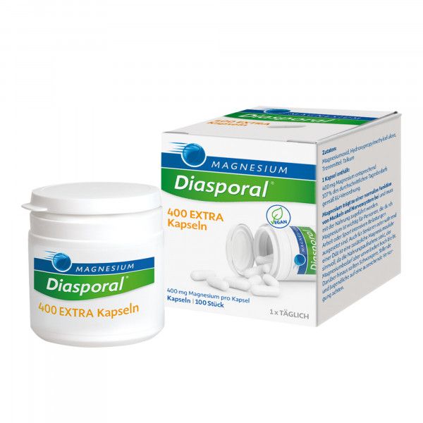 bodyguardapotheke MAGNESIUM DIASPORAL 400 Extra Kapseln Rabatt
