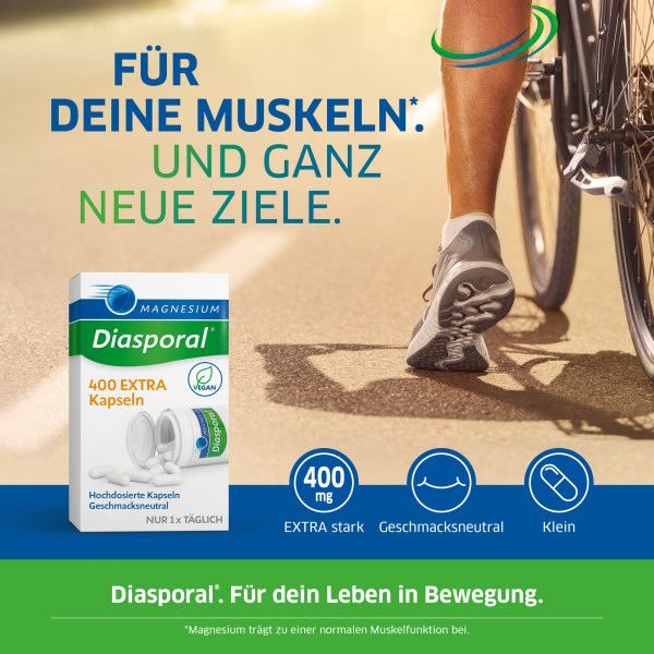 bodyguardapotheke MAGNESIUM DIASPORAL 400 Extra Kapseln Rabatt