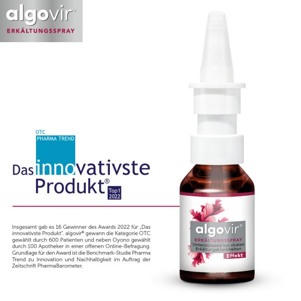 bodyguardapotheke ALGOVIR Effekt Erkältungsspray Große Rabatte
