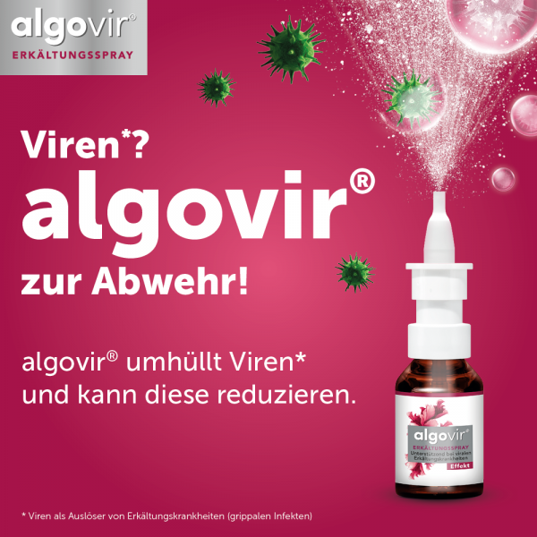 bodyguardapotheke ALGOVIR Effekt Erkältungsspray Große Rabatte