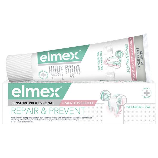 bodyguardapotheke elmex Sensitive Repair & Prevent Zahnpasta für schmerzempfindliche Zähne