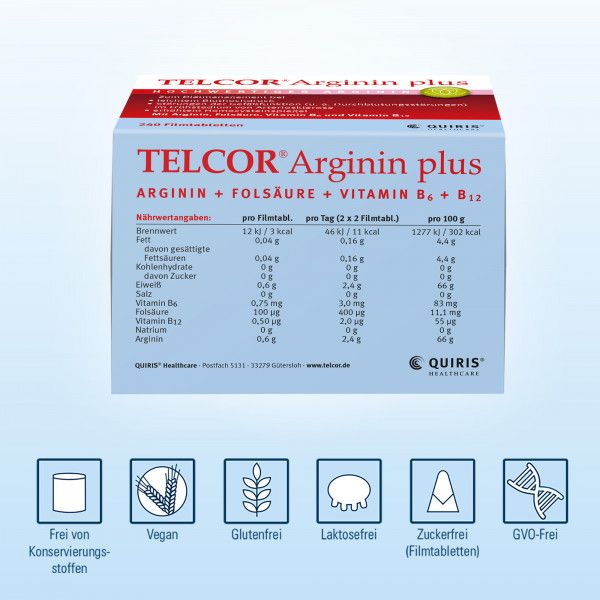 bodyguardapotheke TELCOR Arginin plus Btl. Granulat Begrenzte Freigabe