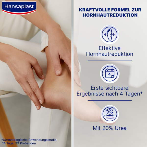 bodyguardapotheke HANSAPLAST Anti-Hornhaut Intensiv-Creme Foot Exp Sonderangebot der Fabrik