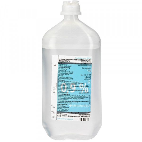bodyguardapotheke ISOTONISCHE NaCl 0 9% DELTAMEDICA Inf.-Lsg.Plastik Vierteljährliche Förderung