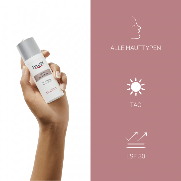 bodyguardapotheke EUCERIN Anti-Pigment Tagespflege Creme LSF 30 Kostenloser Versand international
