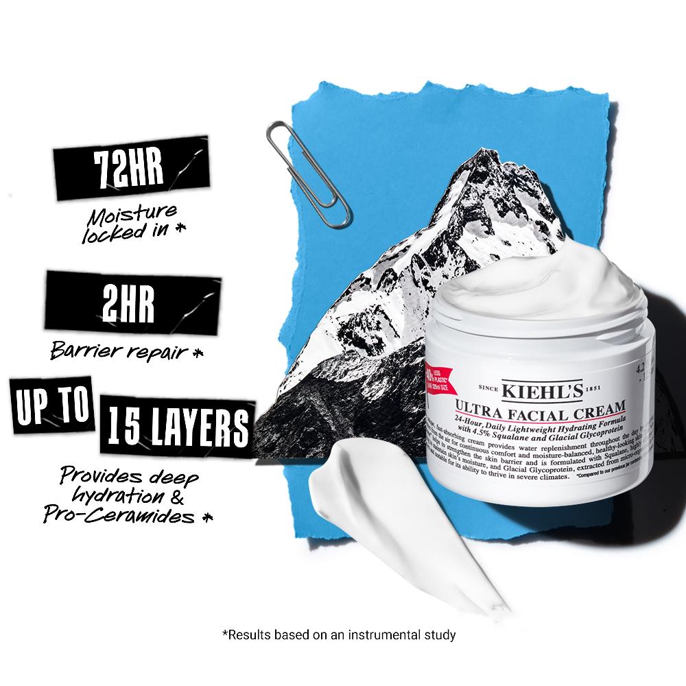 lookfantastic Kiehl's Ultra Gesichtspflege - 50ml Riesige Ersparnisse