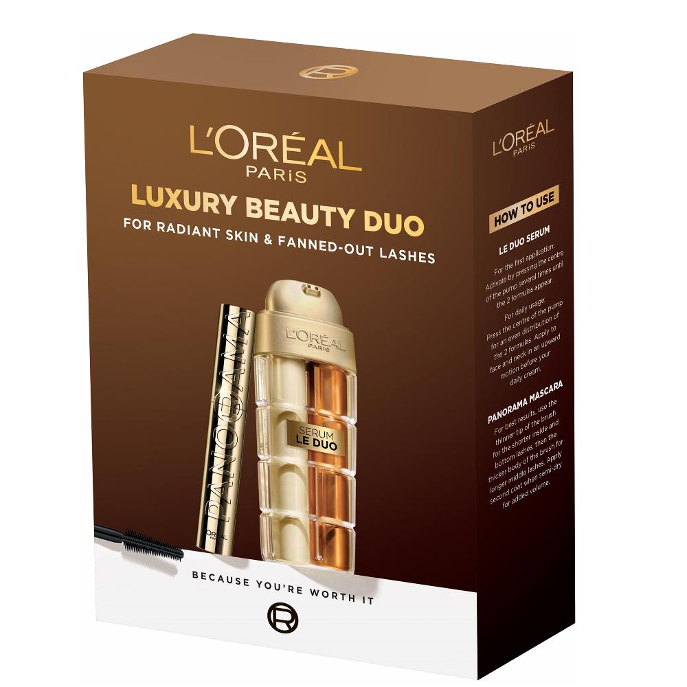 lookfantastic L'Oréal Paris Serum Le Duo X Panorama Mascara Beauty Set Outlet