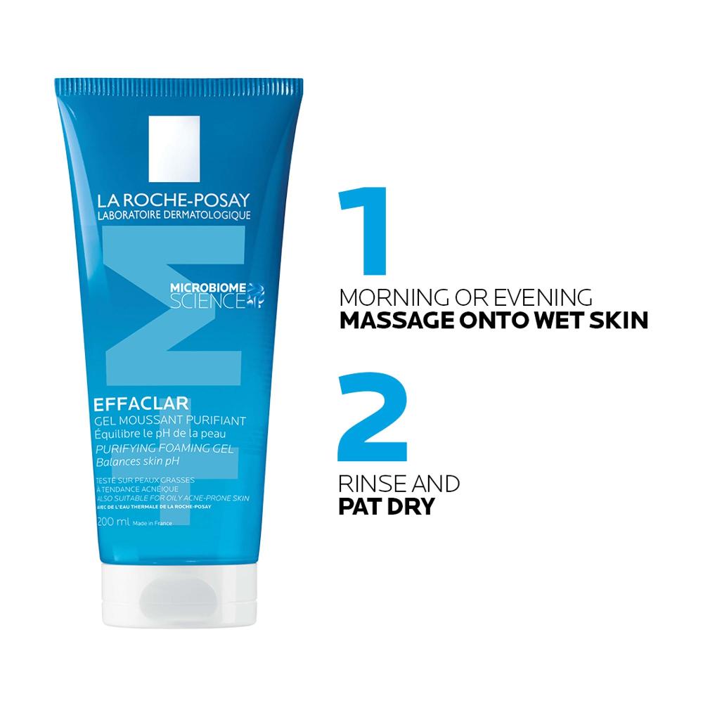 lookfantastic La Roche-Posay Effaclar Schäumendes Reinigungsgel 200ml Großer Ausverkauf