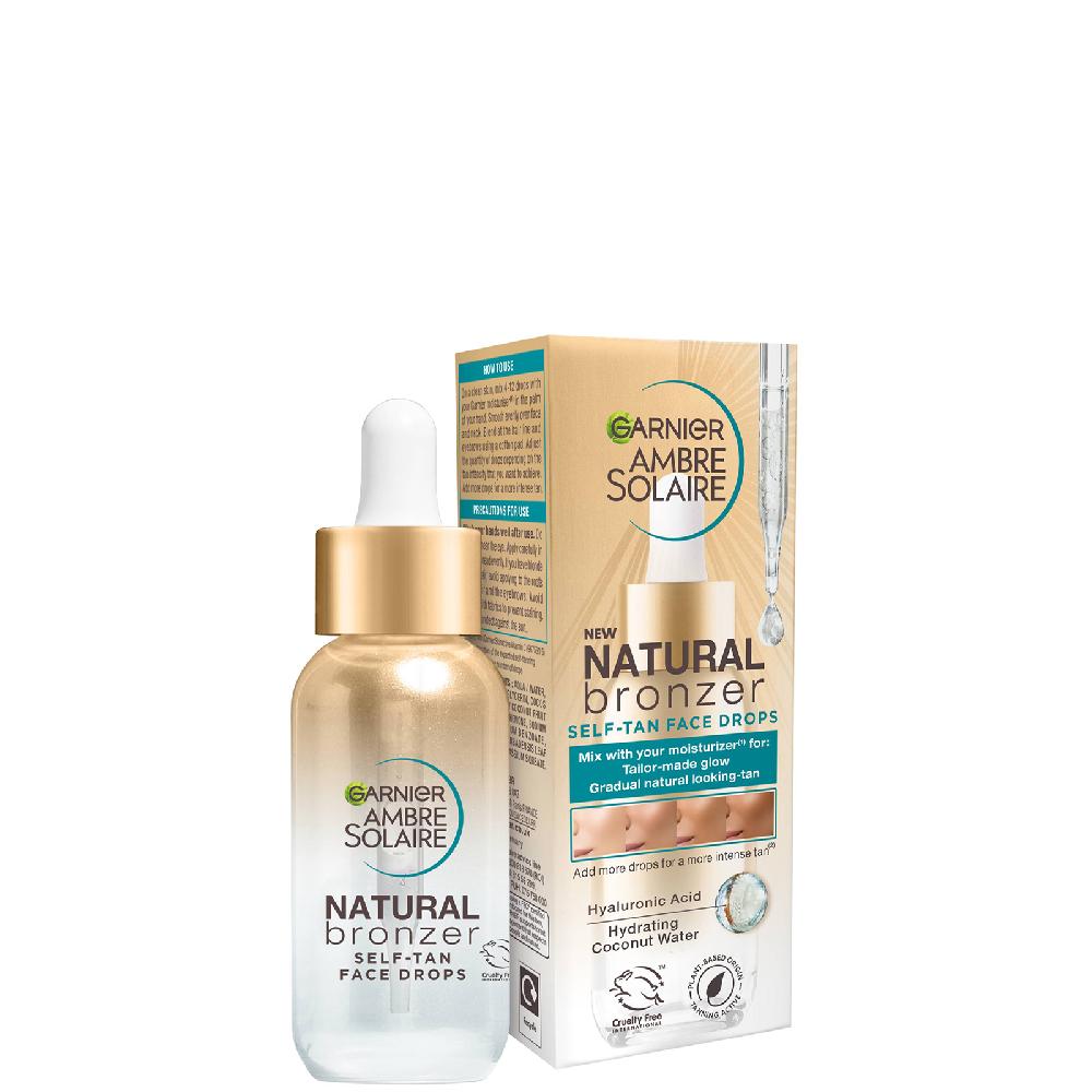 lookfantastic Garnier Ambre Solaire Natural Bronzer Selbstbräuner-Gesichtstropfen 30 ml