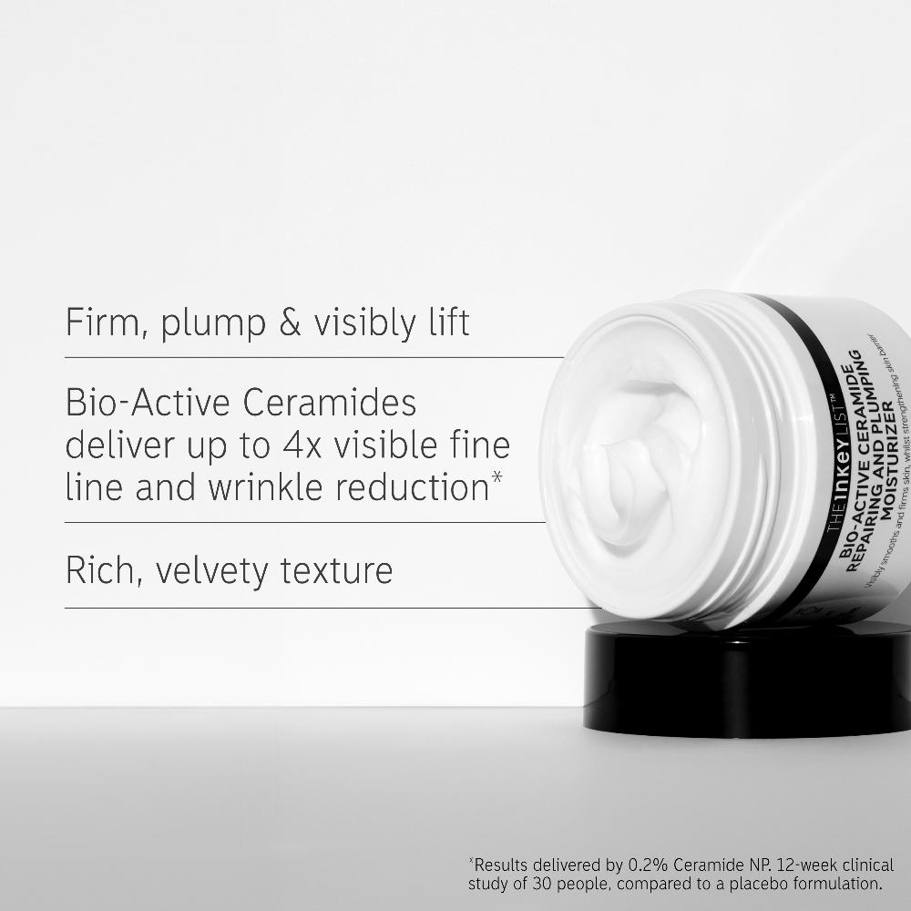 lookfantastic The INKEY List Bio-Active Ceramide Reparierende und aufpolsternde Feuchtigkeitspflege 50 ml Super Sparpreis