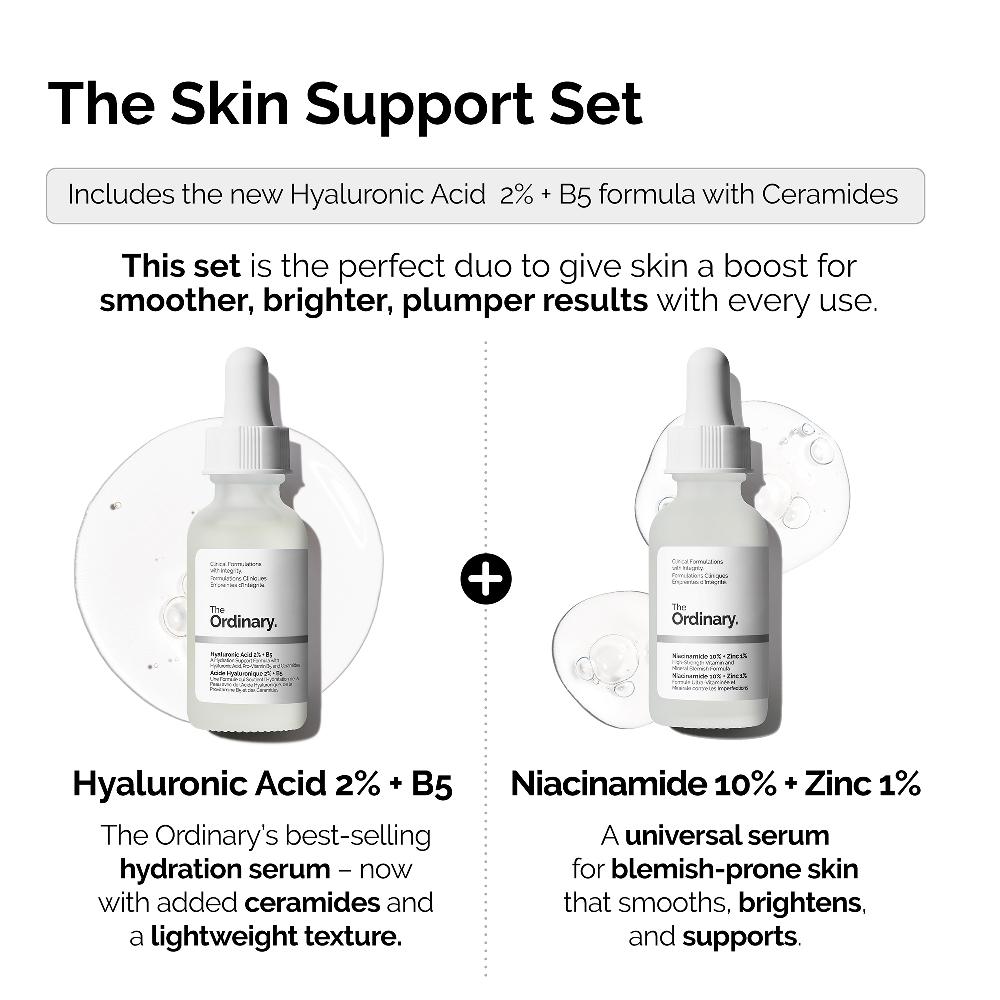 lookfantastic The Ordinary The Skin Support Set Letzter Tag