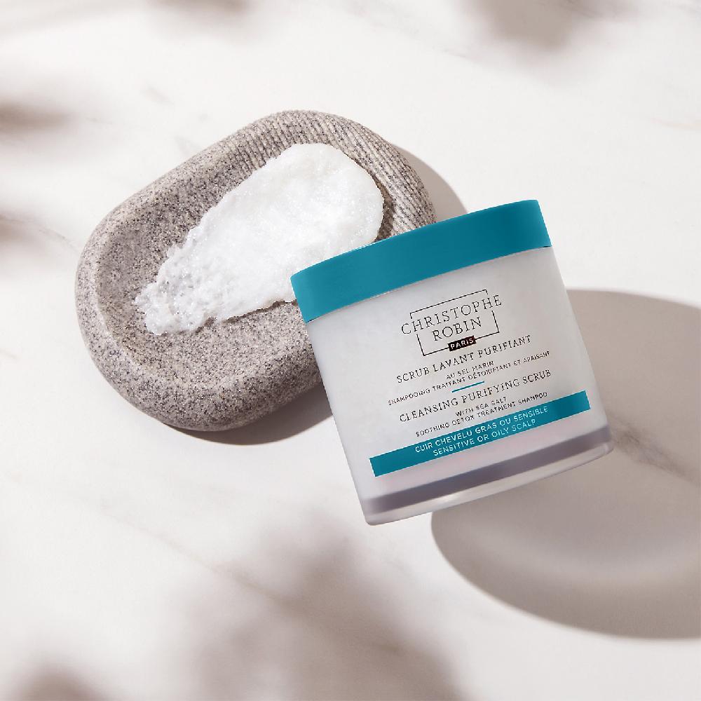 lookfantastic Christophe Robin Cleansing Purifying Scrub with Sea Salt 250ml Clearance-Verkauf