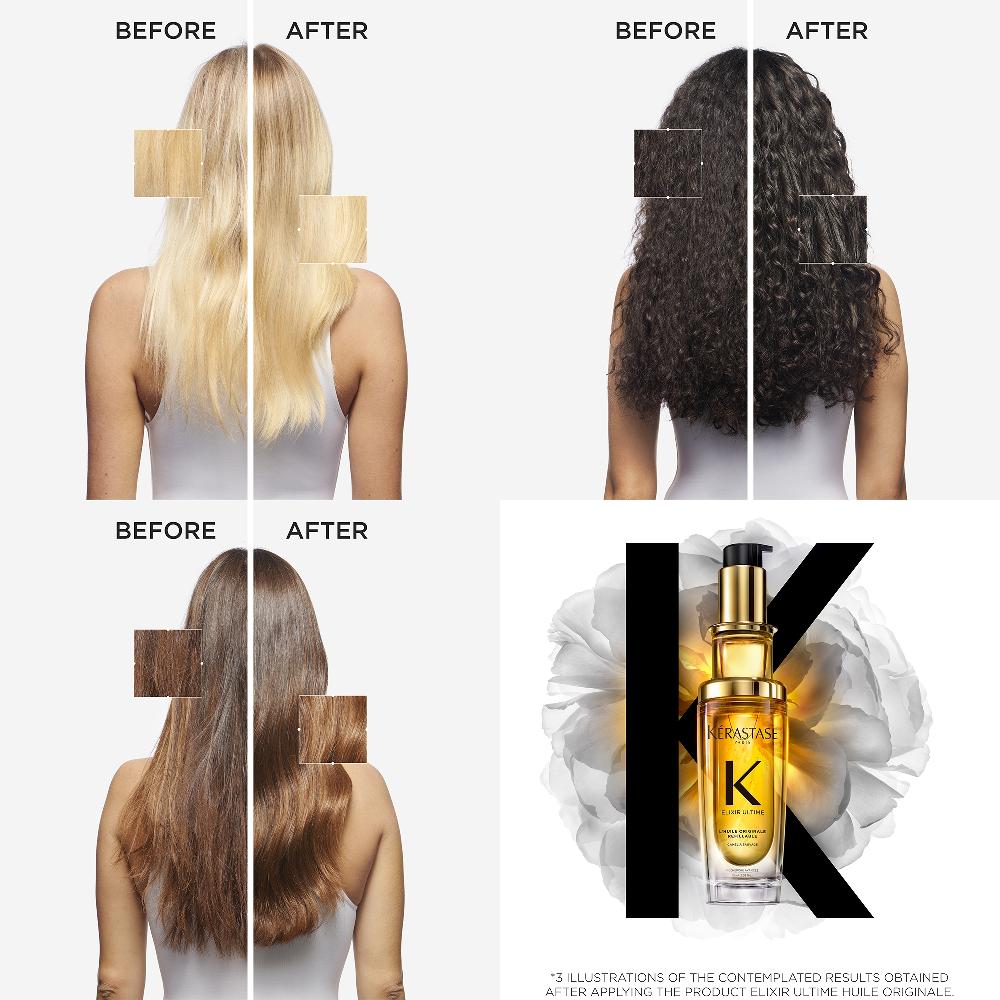 lookfantastic Kérastase Elixir Ultime L'Huile Originale Haaröl 30 ml Meist gekauft