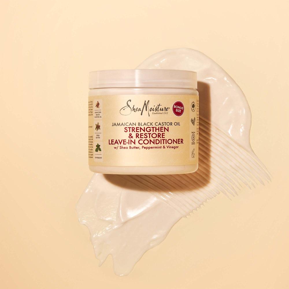 lookfantastic Shea Moisture Jamaican Black Castor Oil Strengthen Grow & Restore Leave-In Conditioner 454g Weihnachtsangebot