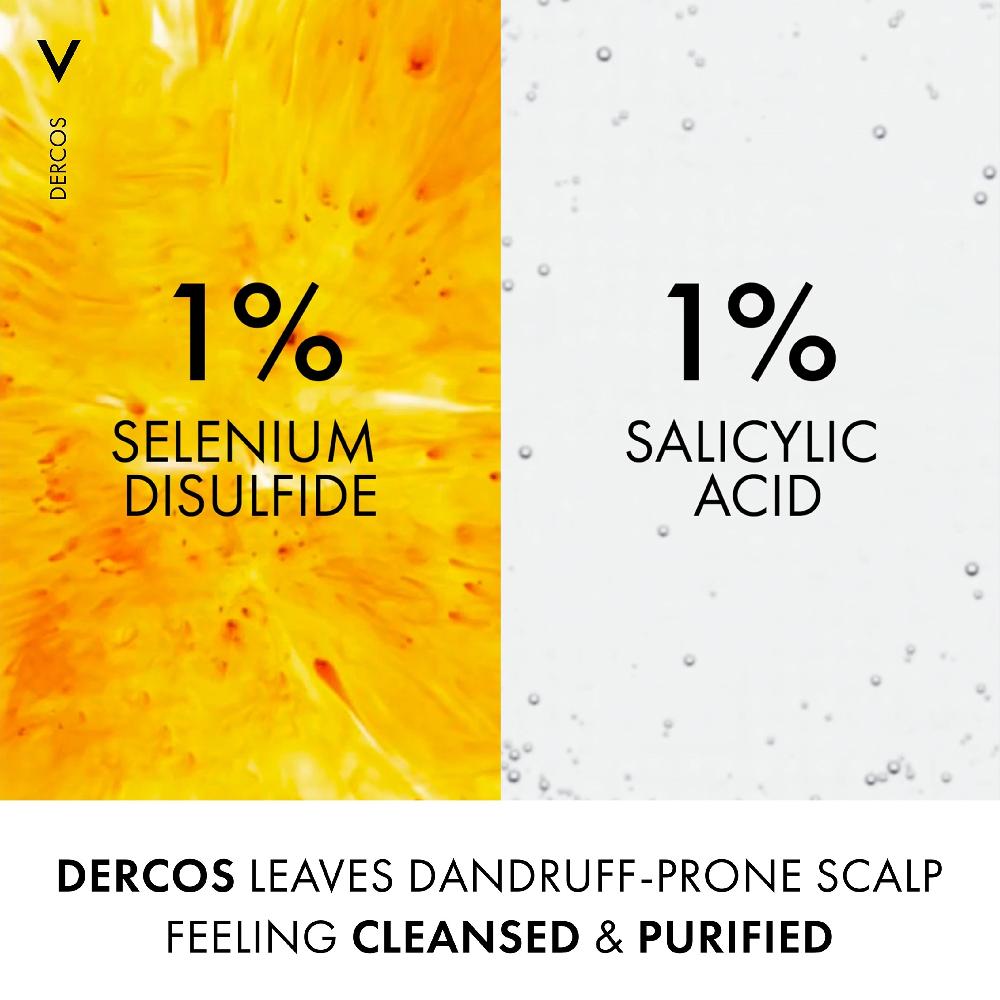 lookfantastic VICHY Dercos Anti-Schuppen-Shampoo für normales/fettiges Haar 390 ml Bis zu 55% Rabatt