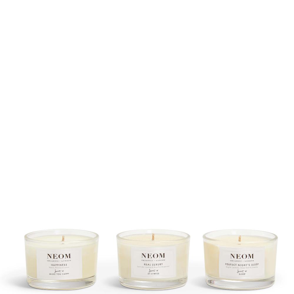 lookfantastic NEOM Wellbeing Candle Trio Exklusive Angebote
