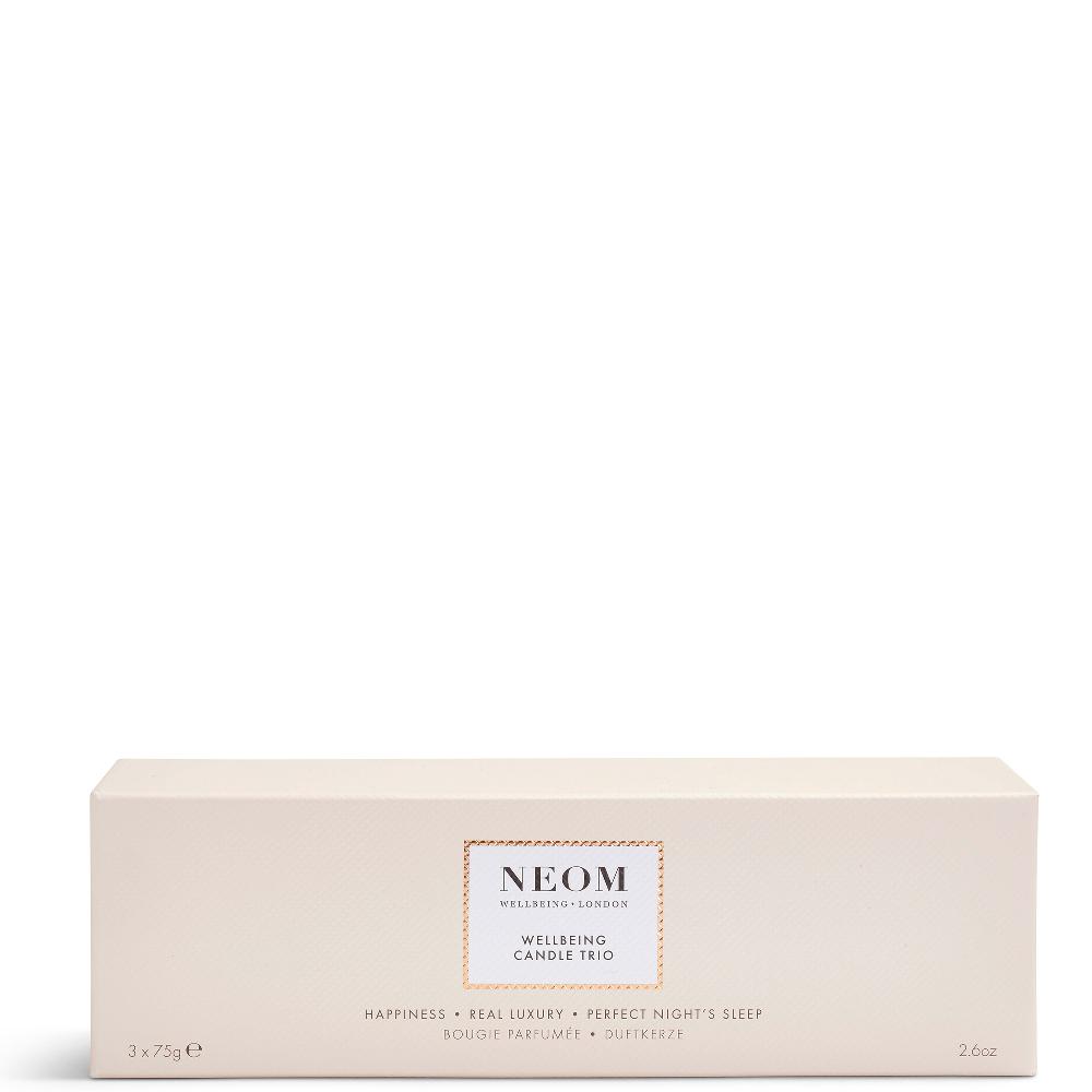 lookfantastic NEOM Wellbeing Candle Trio Exklusive Angebote