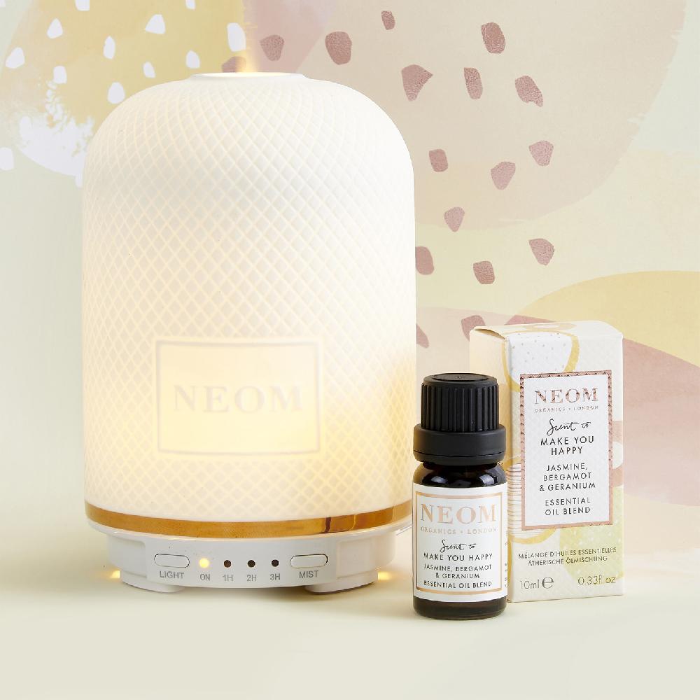 lookfantastic NEOM Jasmin Bergamotte und Geranie ätherische Ölmischung 10ml Kostenlose Rückgabe