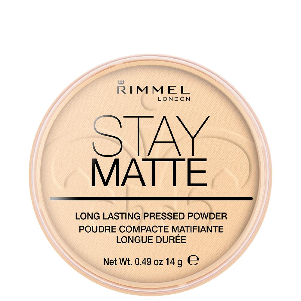lookfantastic Rimmel Stay Matte Gepresstes Puder - Transparent