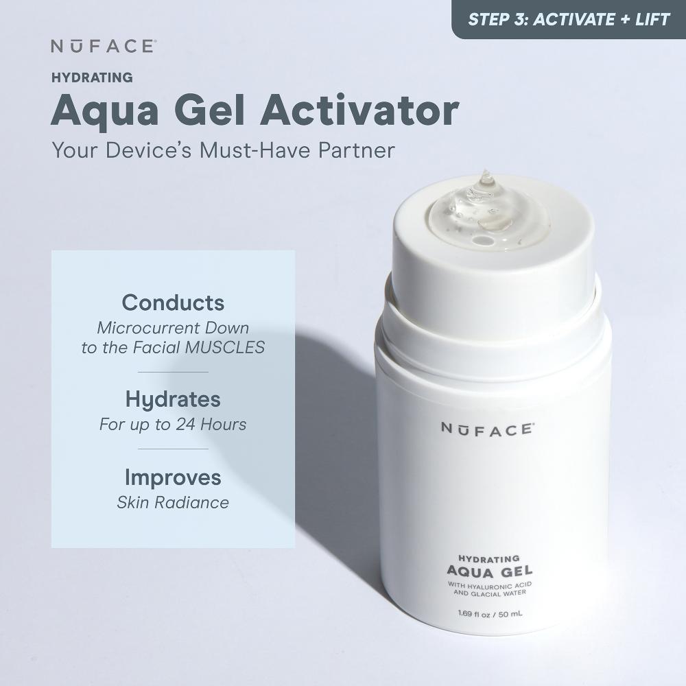 lookfantastic NuFACE Hydrating Aqua Gel 296ml Clearance-Verkauf