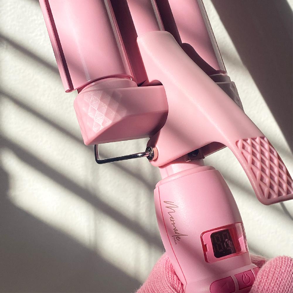 lookfantastic Mermade Hair 25 mm Welleneisen Rosa EU-Stecker 50% Rabatt für begrenzte Zeit