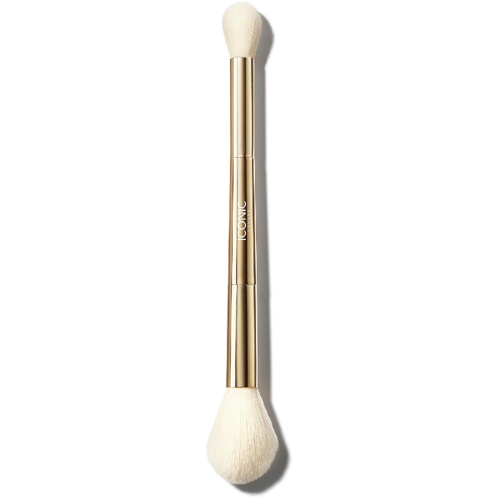 lookfantastic ICONIC London Highlight und Blush Duo-Pinsel