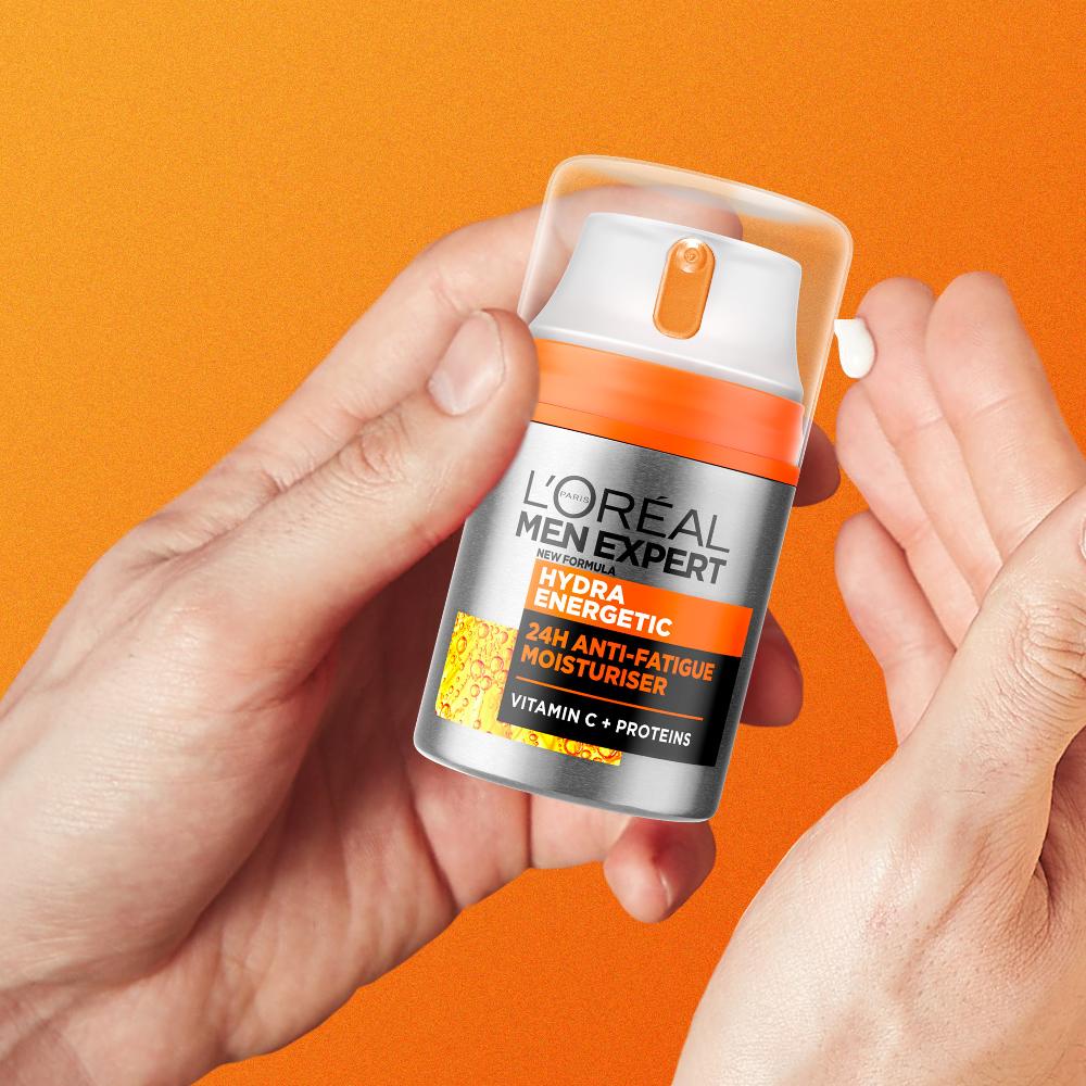 lookfantastic L'Oréal Men Expert Hydra Energetic Daily Anti-Fatigue Moisturising Lotion (50ml) Räumungsverkauf