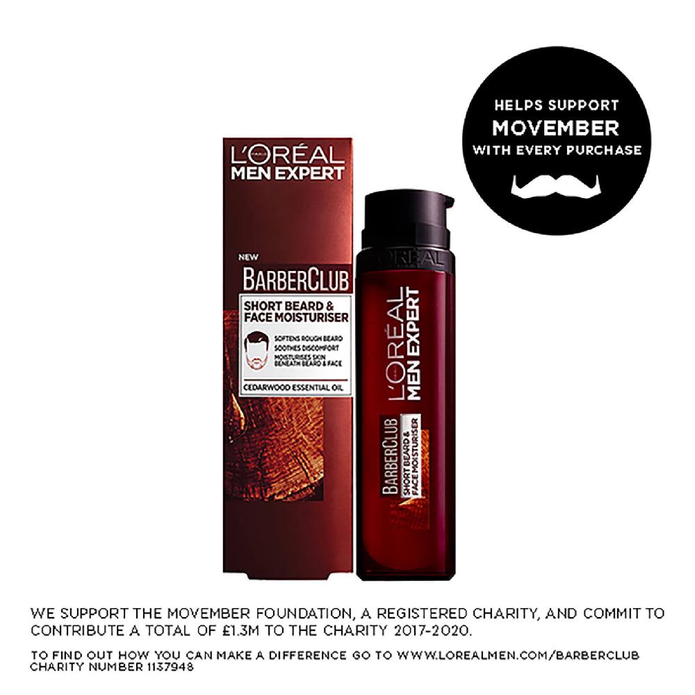 lookfantastic L’Oréal Paris Men Expert Barber Club Moisturiser 50 ml Kostenlose Rückgabe