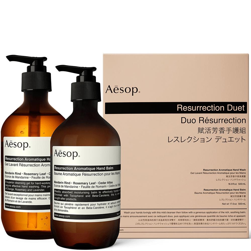 lookfantastic Aesop Resurrection Handreinigung und Balsam Duet Outlet