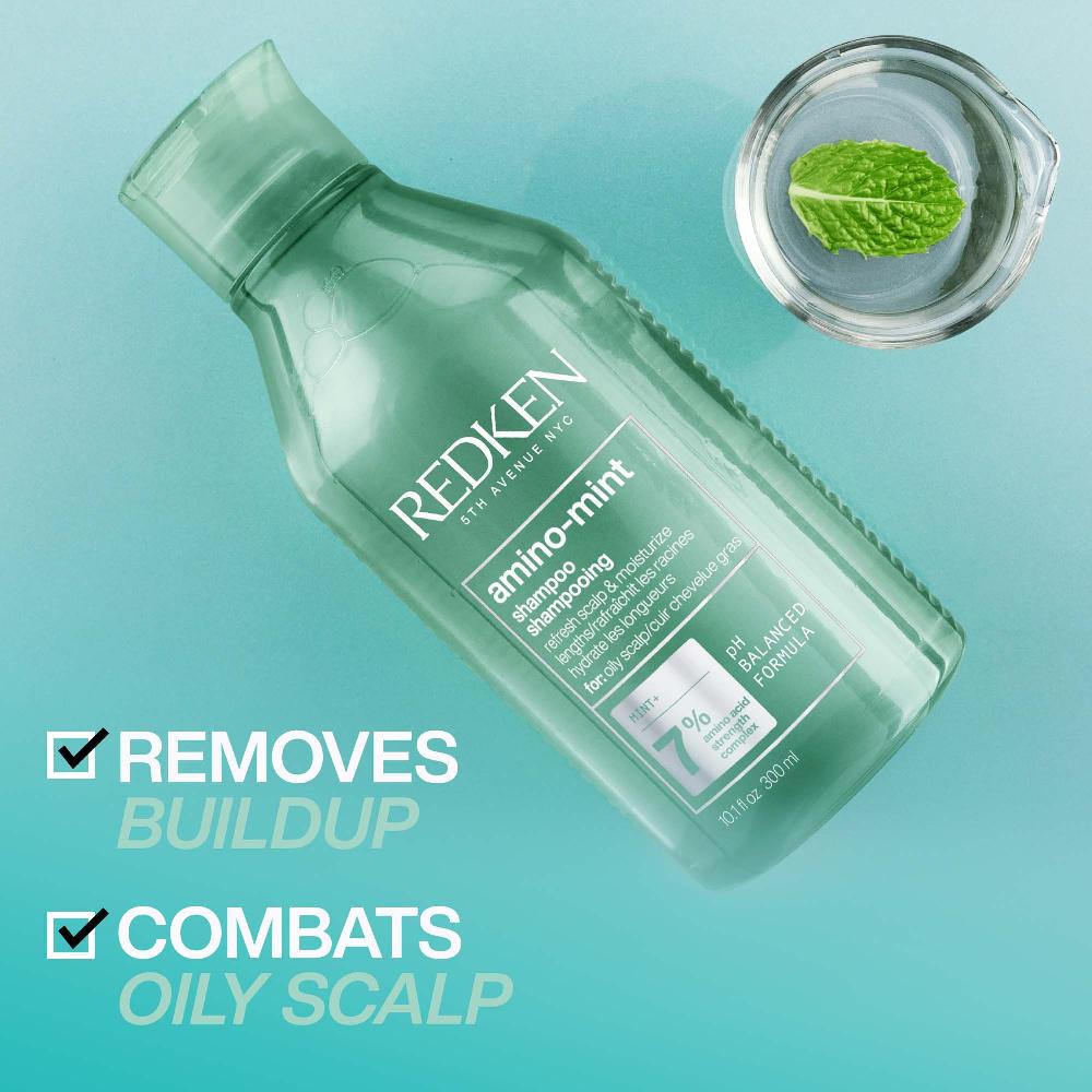 lookfantastic Redken Retail Amino-Mint Kopfhautshampoo 300 ml Online Shopping