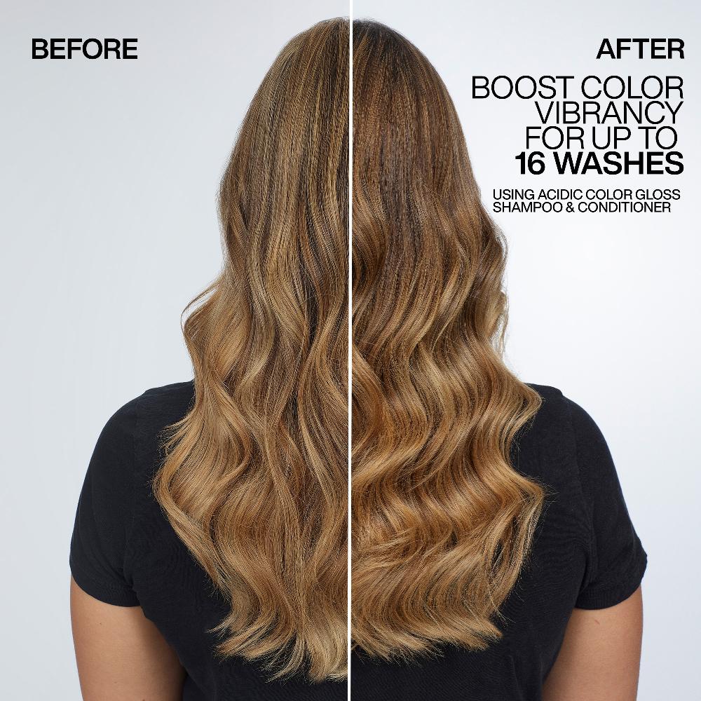 lookfantastic Redken Acidic Color Gloss Shampoo sulfatfrei für eine sanfte Reinigung und Glas-ähnlichen Glanz für farbbehandeltes Haar 300 ml Top Angebot