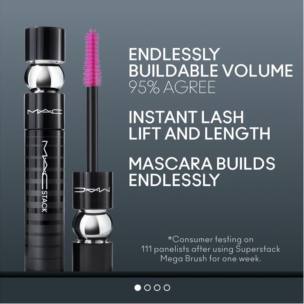 lookfantastic MAC Stack Mascara - Black 12ml Nur für heute