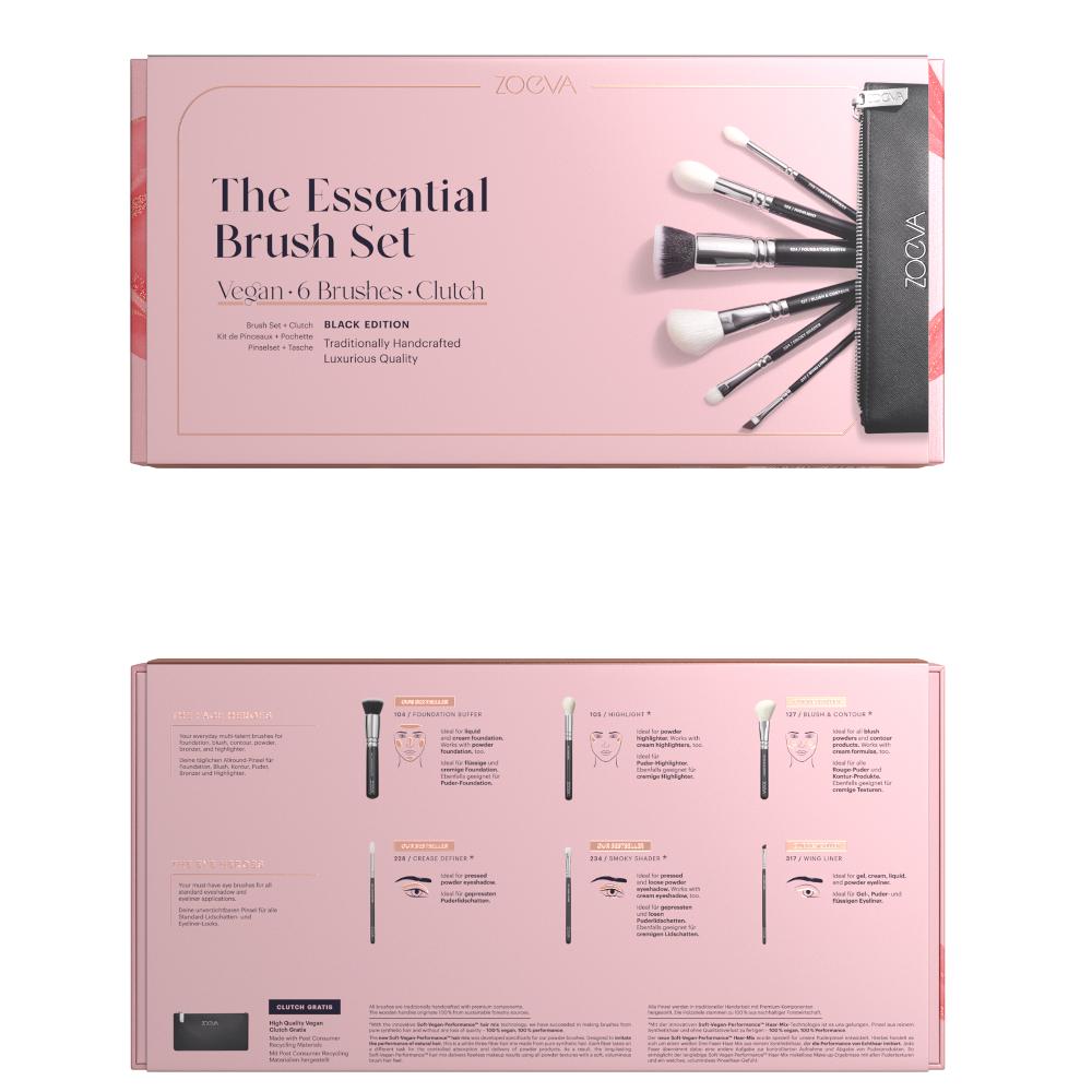 lookfantastic ZOEVA The Essential Pinselset Begrenzt auf 3 Tage
