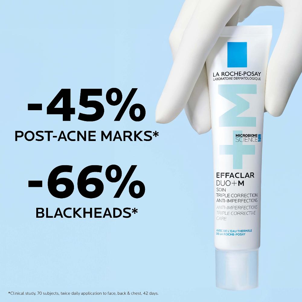 lookfantastic La Roche-Posay Effaclar Duo+M Unreinheitenkorrigierende Gel-Feuchtigkeitspflege für Fettige zu Unreinheiten Neigende Haut 40 ml Tiefpreis