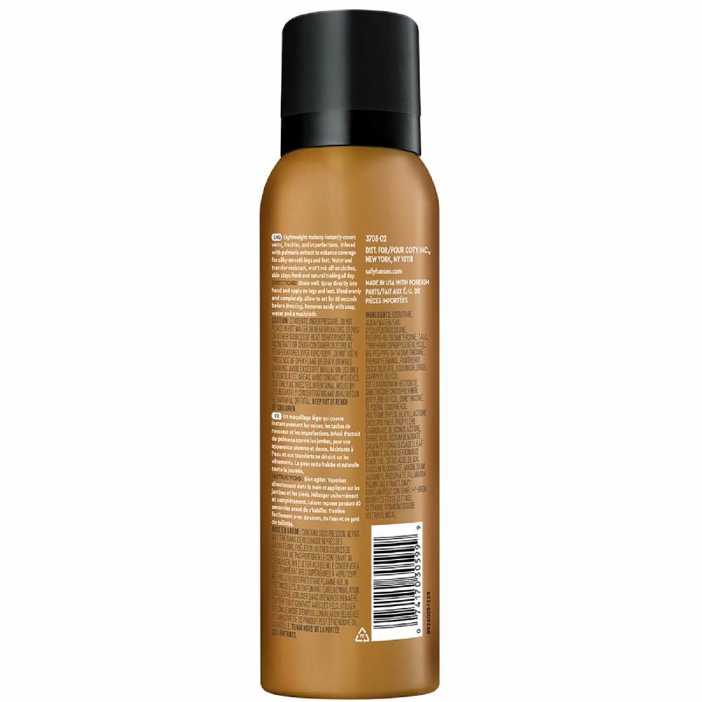 lookfantastic Sally Hansen Airbrush Beinspray - Medium Glow 75 ml Begrenzt auf 3 Tage