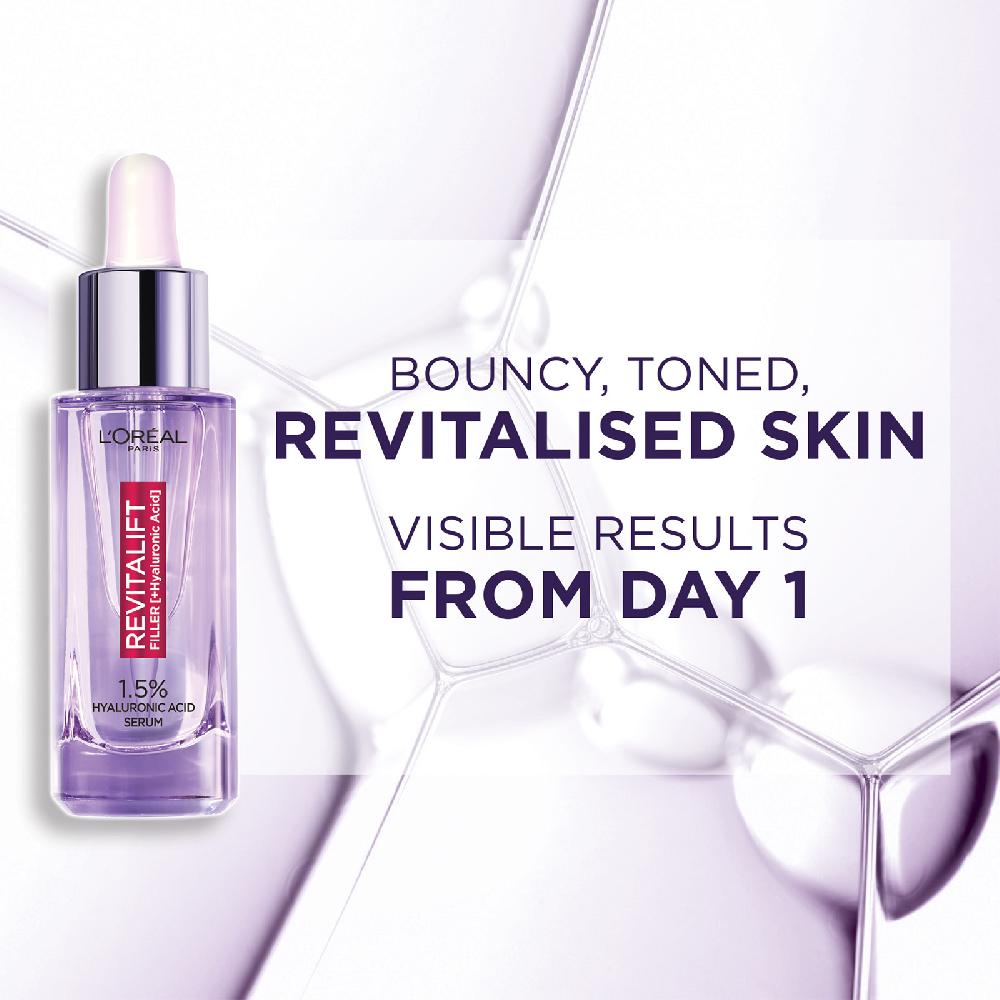 lookfantastic L'Oréal Paris 1 5 % Hyaluronsäure Revitalift Filler-Serum 30 ml Schlussverkauf