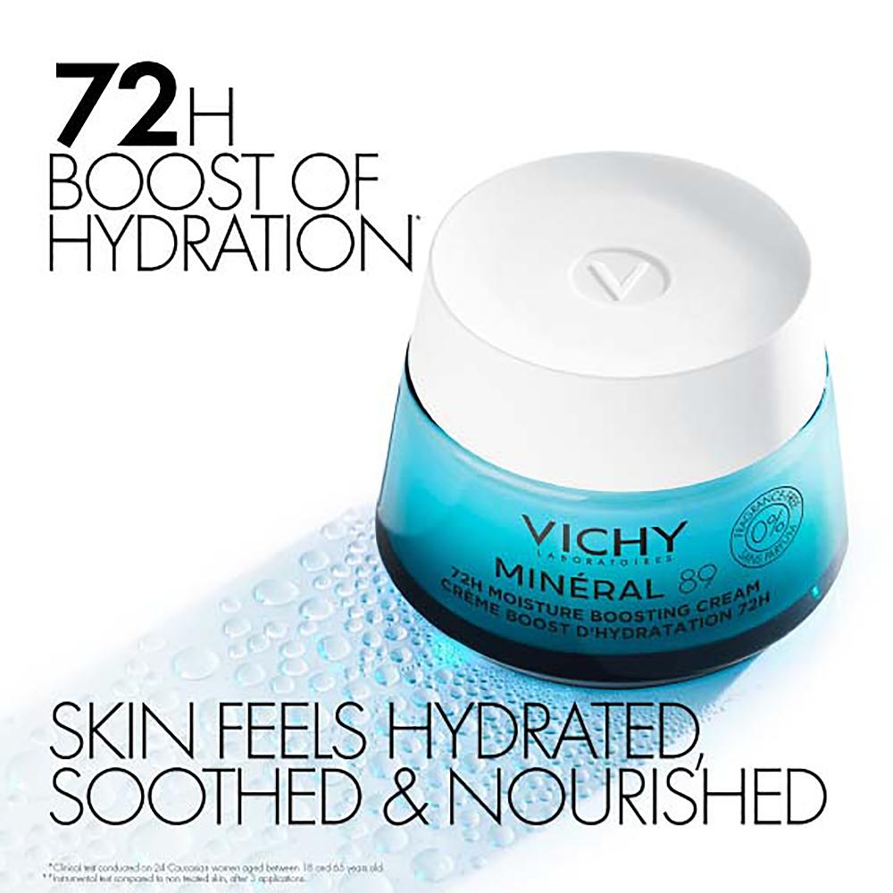 lookfantastic Vichy Minéral 89 72Hr Hyaluronsäure und Squalan Feuchtigkeitsspendende Creme 50 ml Großer Ausverkauf
